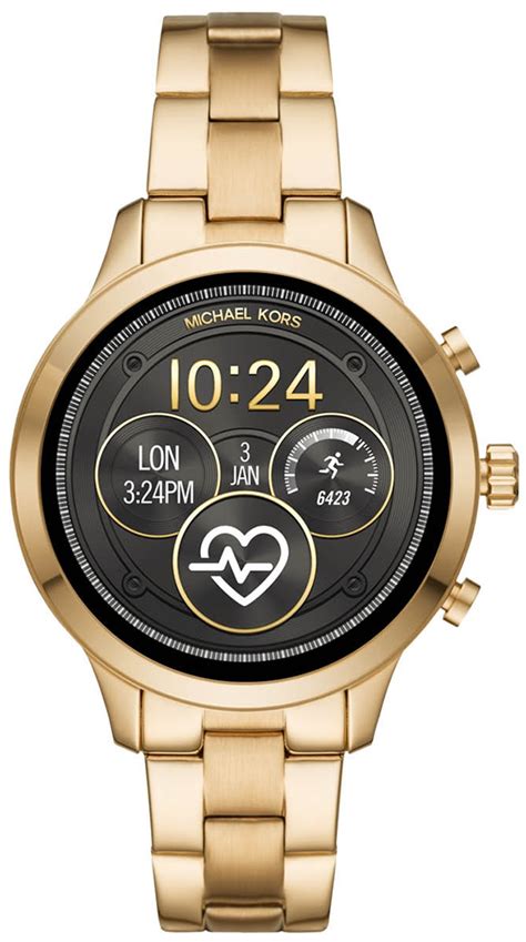 michael kors slim runway smartwatch|michael kors mkt5045 smartwatch.